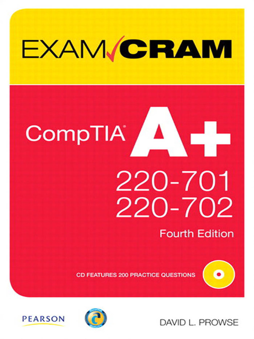 Cover image for CompTIA A+ Exam Cram